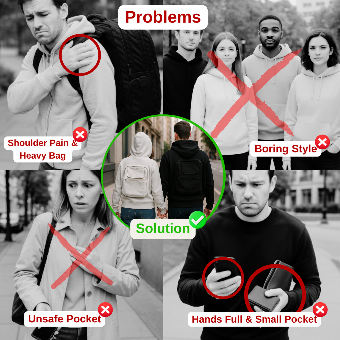 Carrivo™ – Hoodie with Everyday Carry Pack